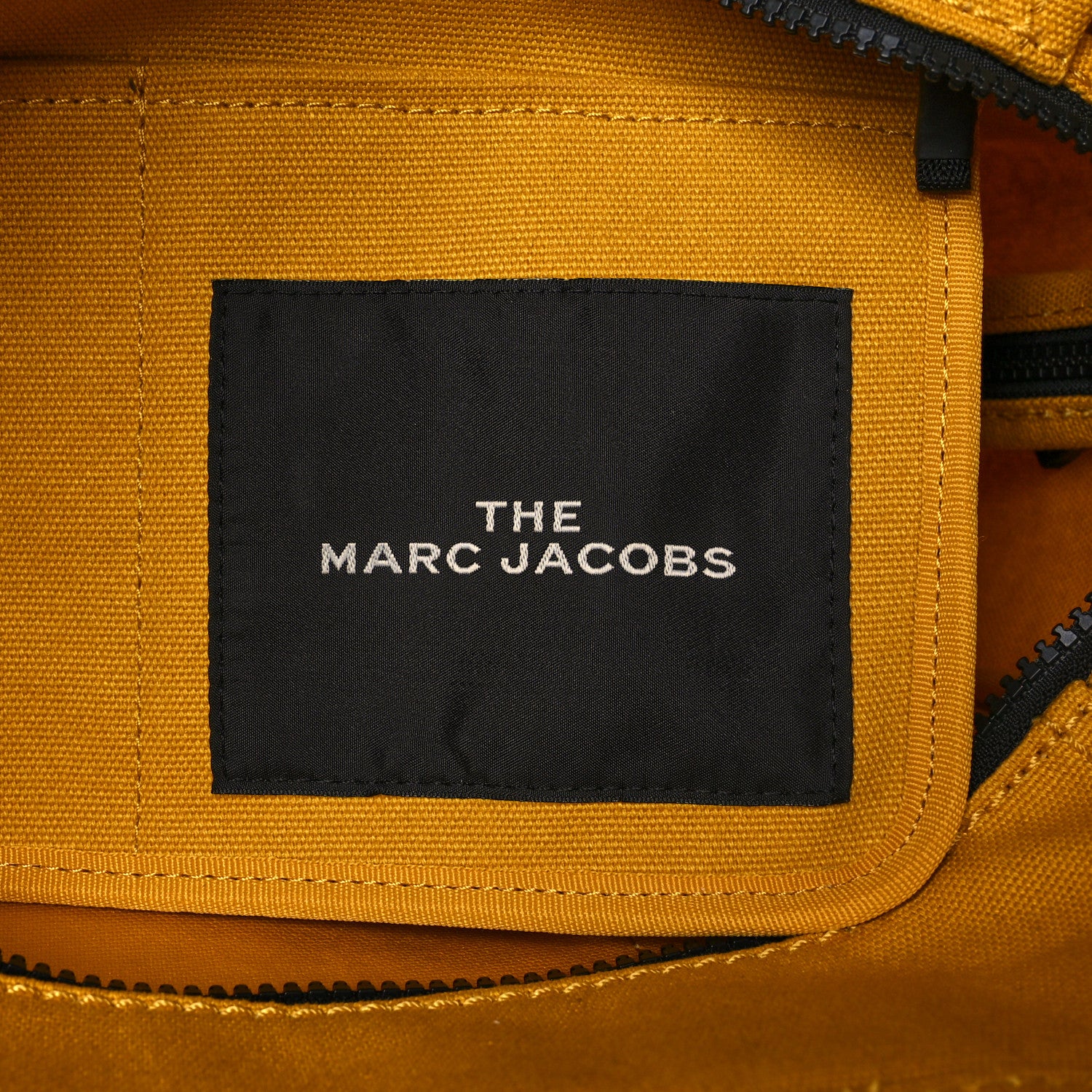 Marc Jacobs Cotton Canvas The Traveler Tote Bag Slate Yellow 5 of 12