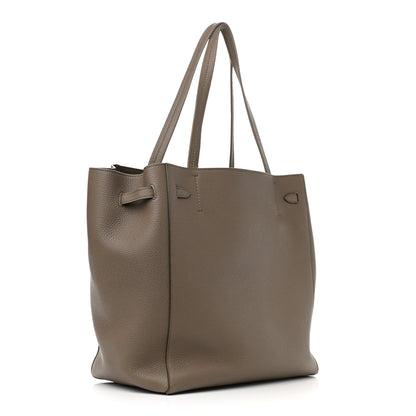 Celine Soft Grained Calfskin Small Belt Cabas Phantom Taupe 3 of 8