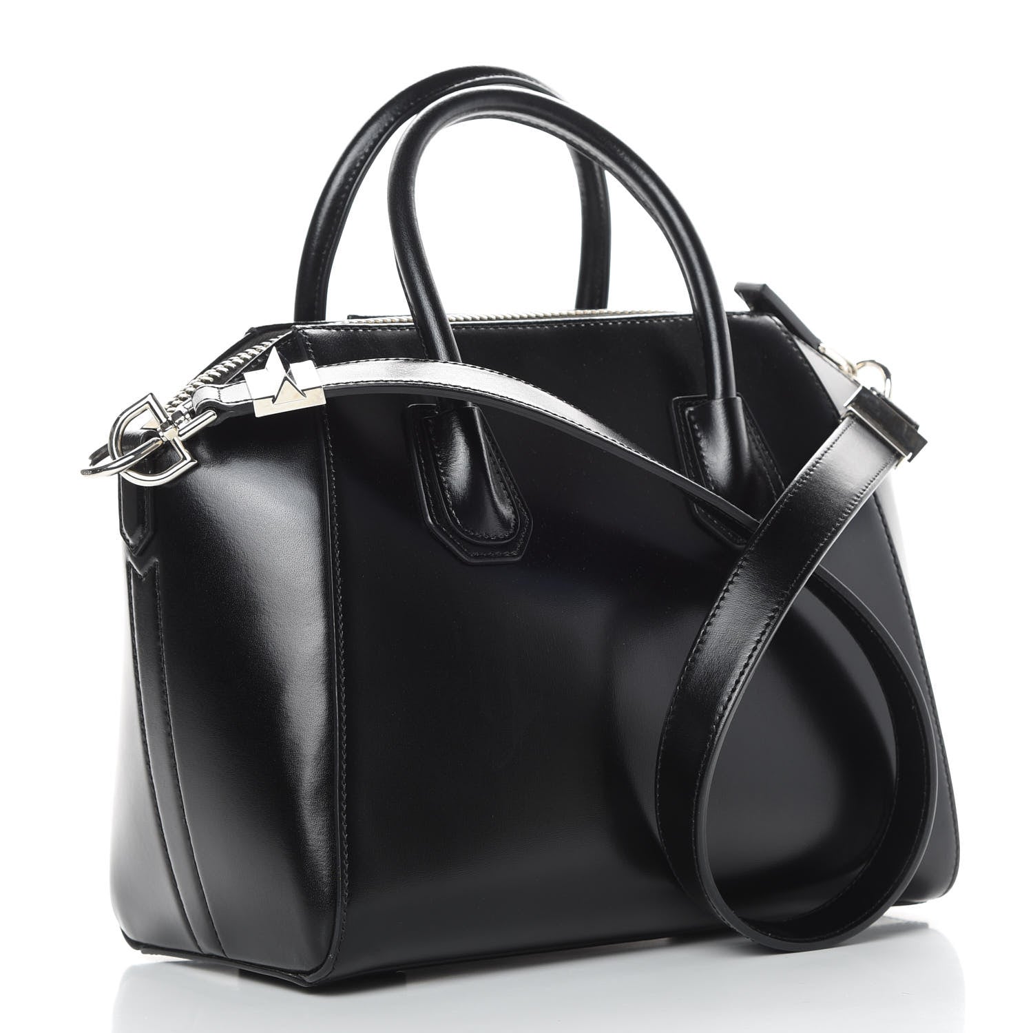 Givenchy Shiny Lord Calfskin Small Antigona Black 3 of 12