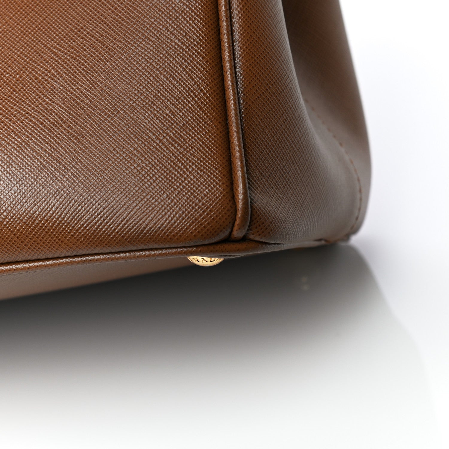 Prada Saffiano Medium Galleria Double Zip Tote Cannella 10 of 14