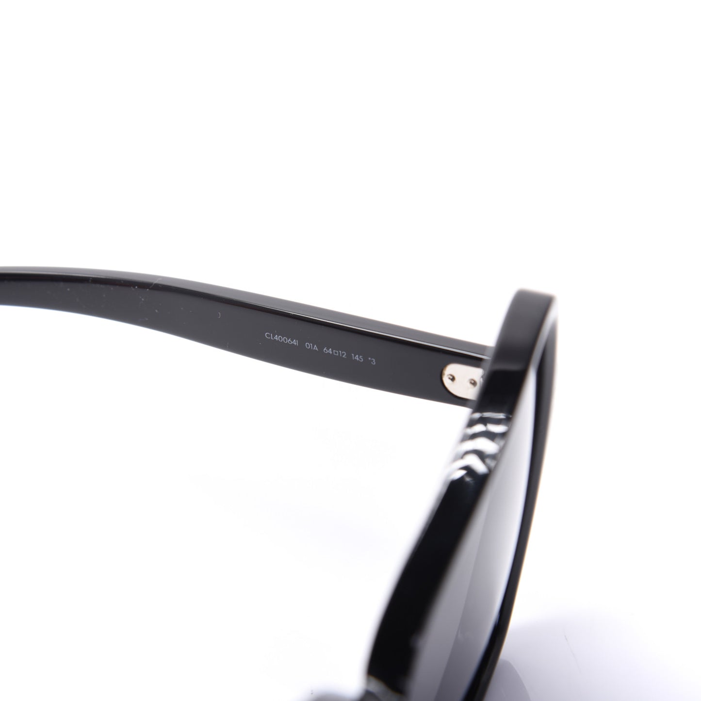 Acetate Butterfly Sunglasses CL40064I Black