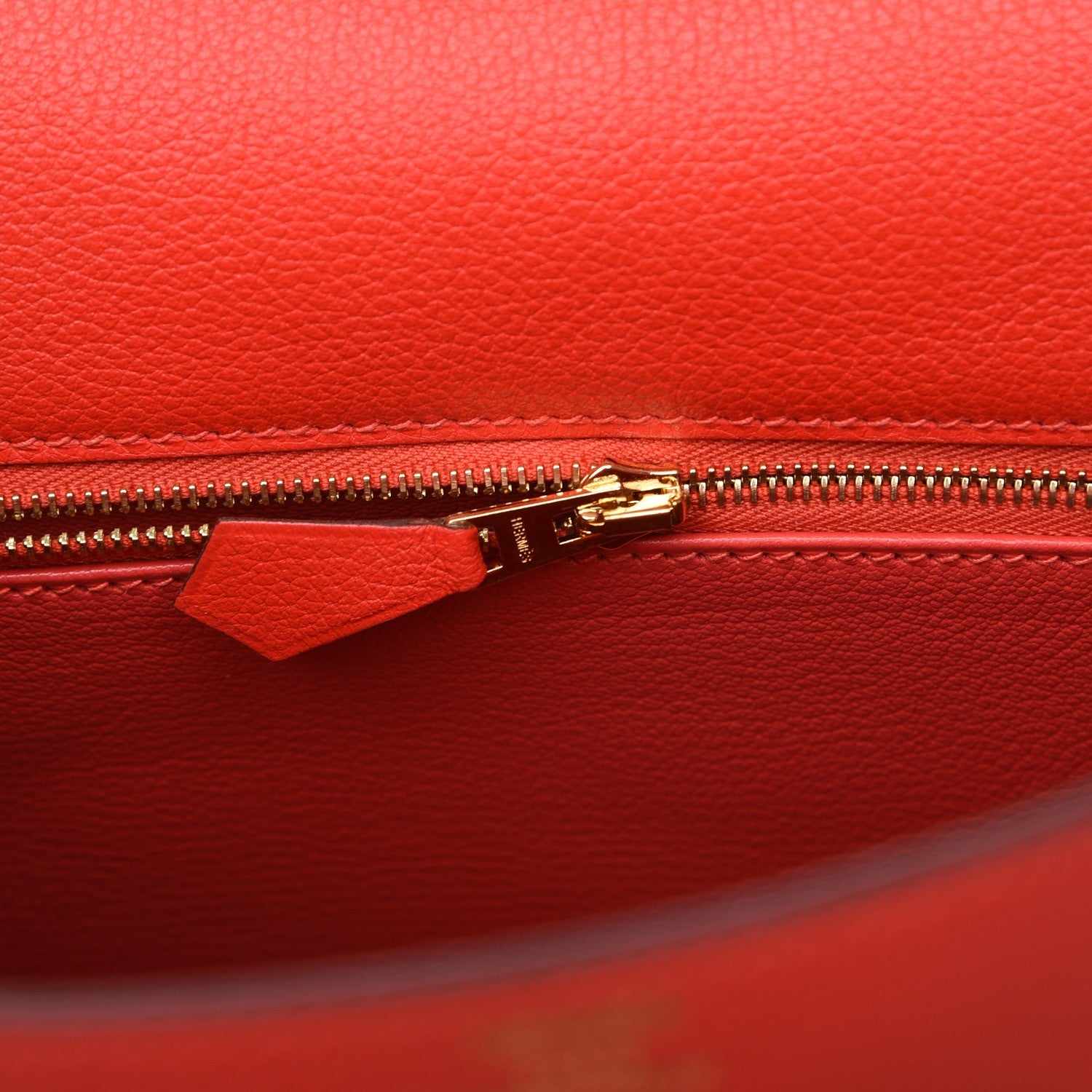 Hermes Evercolor Kelly Retourne 28 Rouge Tomate 18 of 28