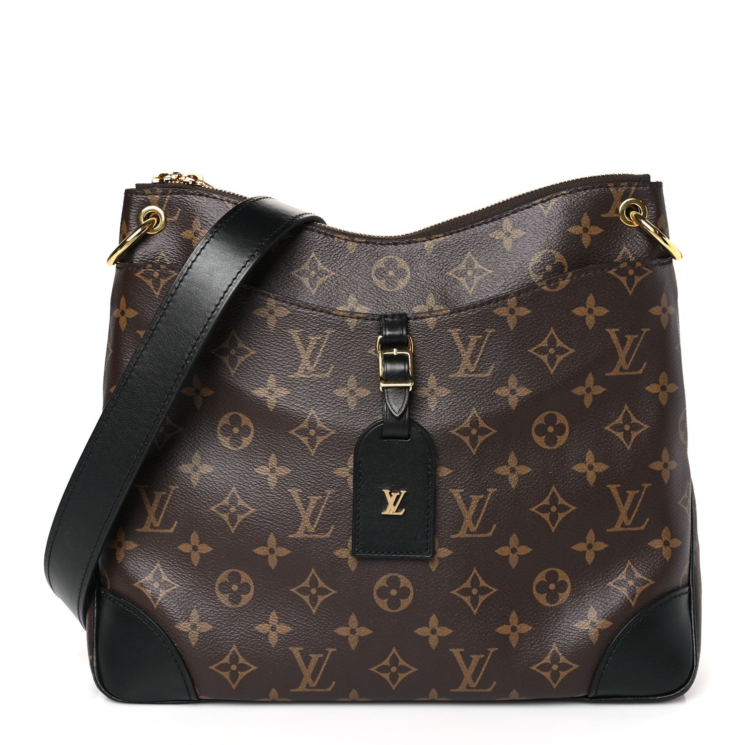Louis Vuitton Monogram Odeon MM Black 1 of 7