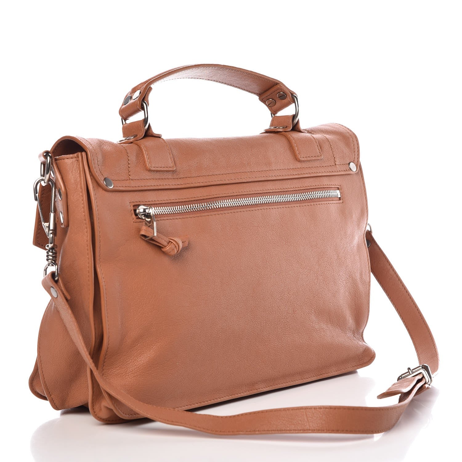 Proenza Schouler Lambskin Medium PS1 Satchel Desert Earth 3 of 11