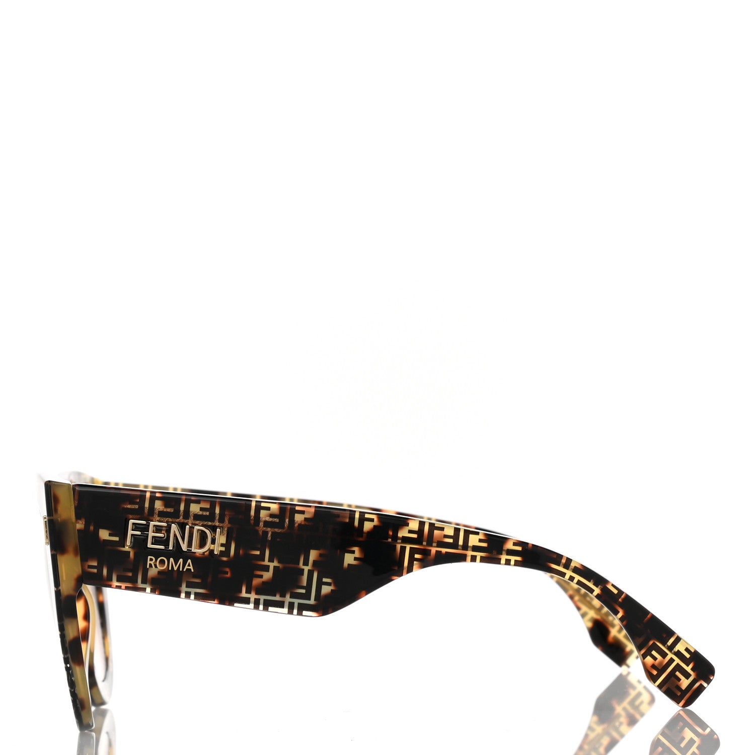 Fendi Acetate FF 53mm Sunglasses 0435/S Tortoise 3 of 7