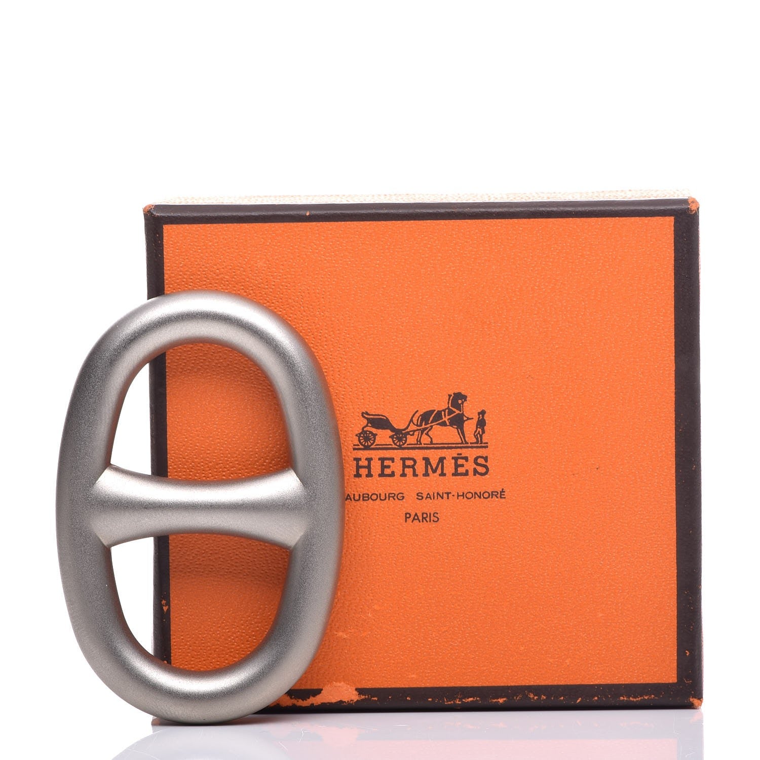 Hermes Matte Chaine D'Ancre Scarf Ring 4 of 4