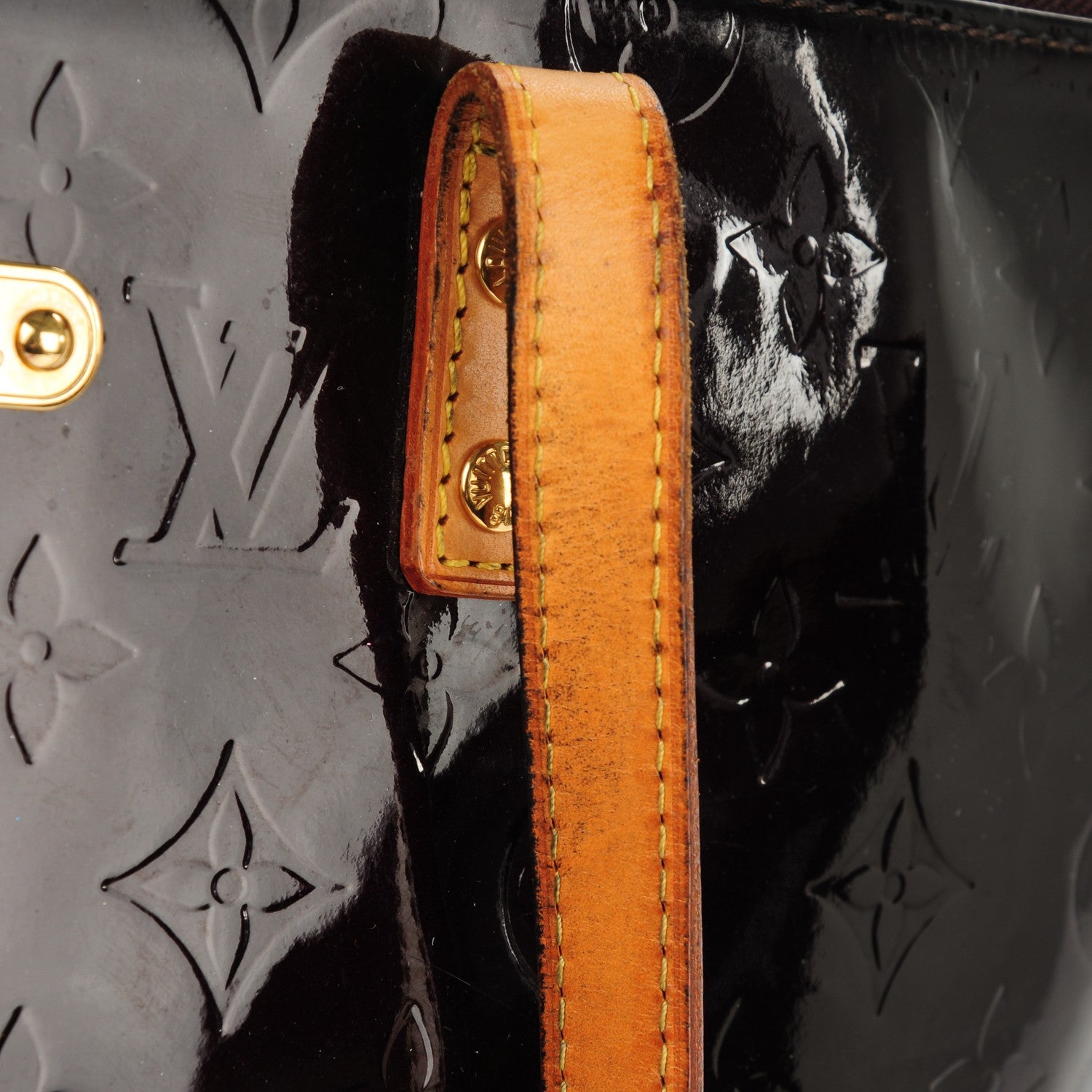 Louis Vuitton Vernis Bellevue GM Amarante 8 of 10