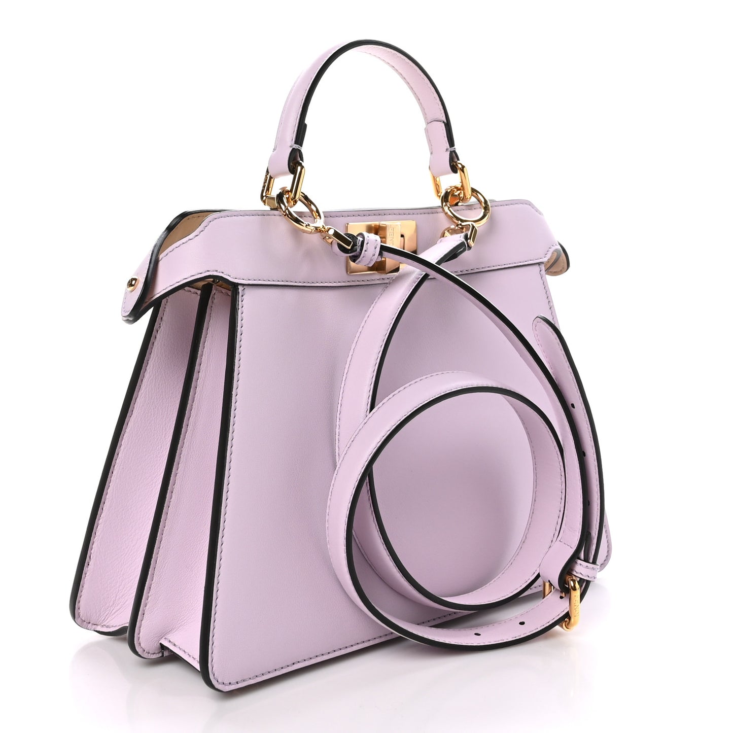 Vitello Seta Shiny Nappa Dancing Girls Inlay Small Peekaboo I SEE U Satchel Anemone Multicolor