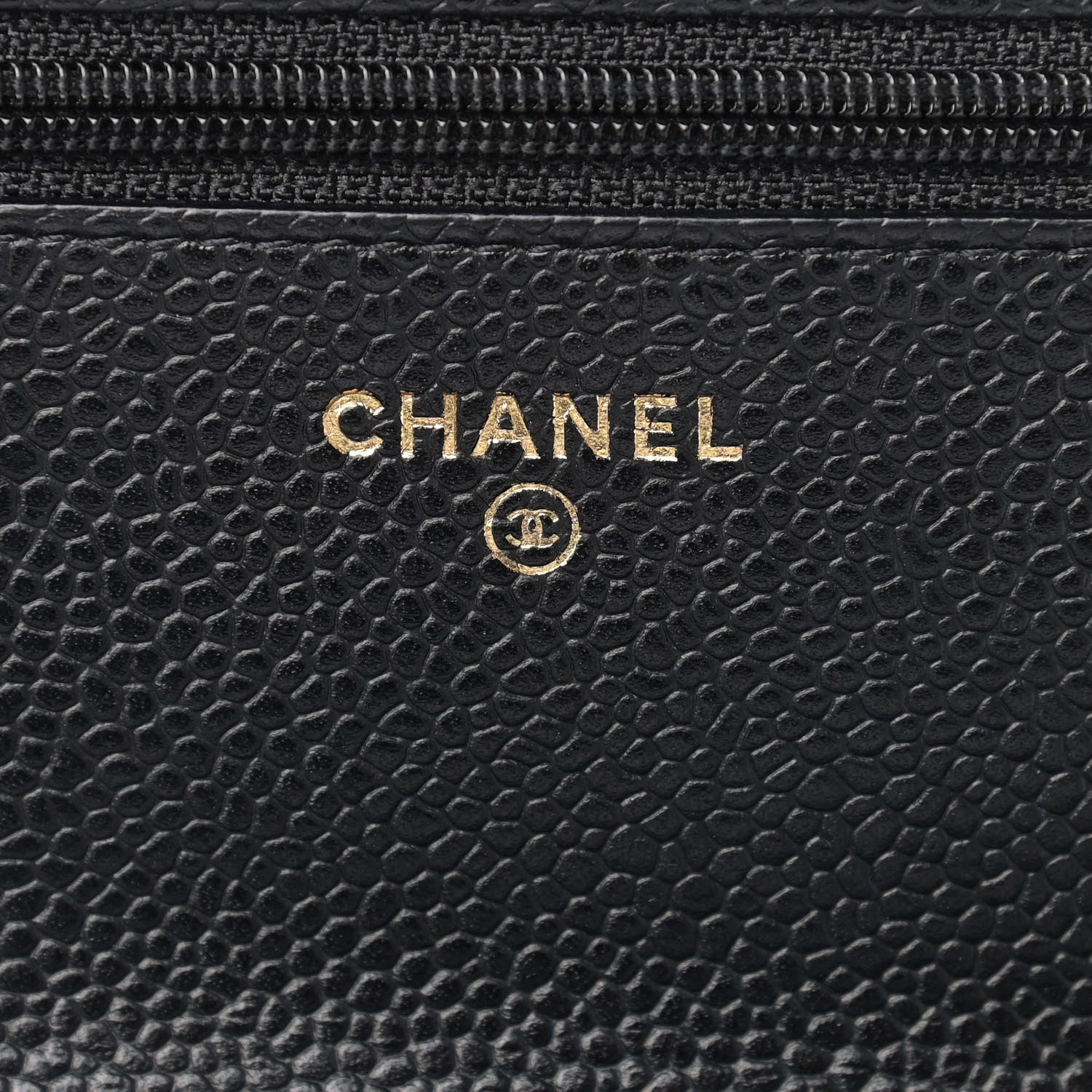 Chanel Caviar Quilted Wallet On Chain WOC Black 5 of 11