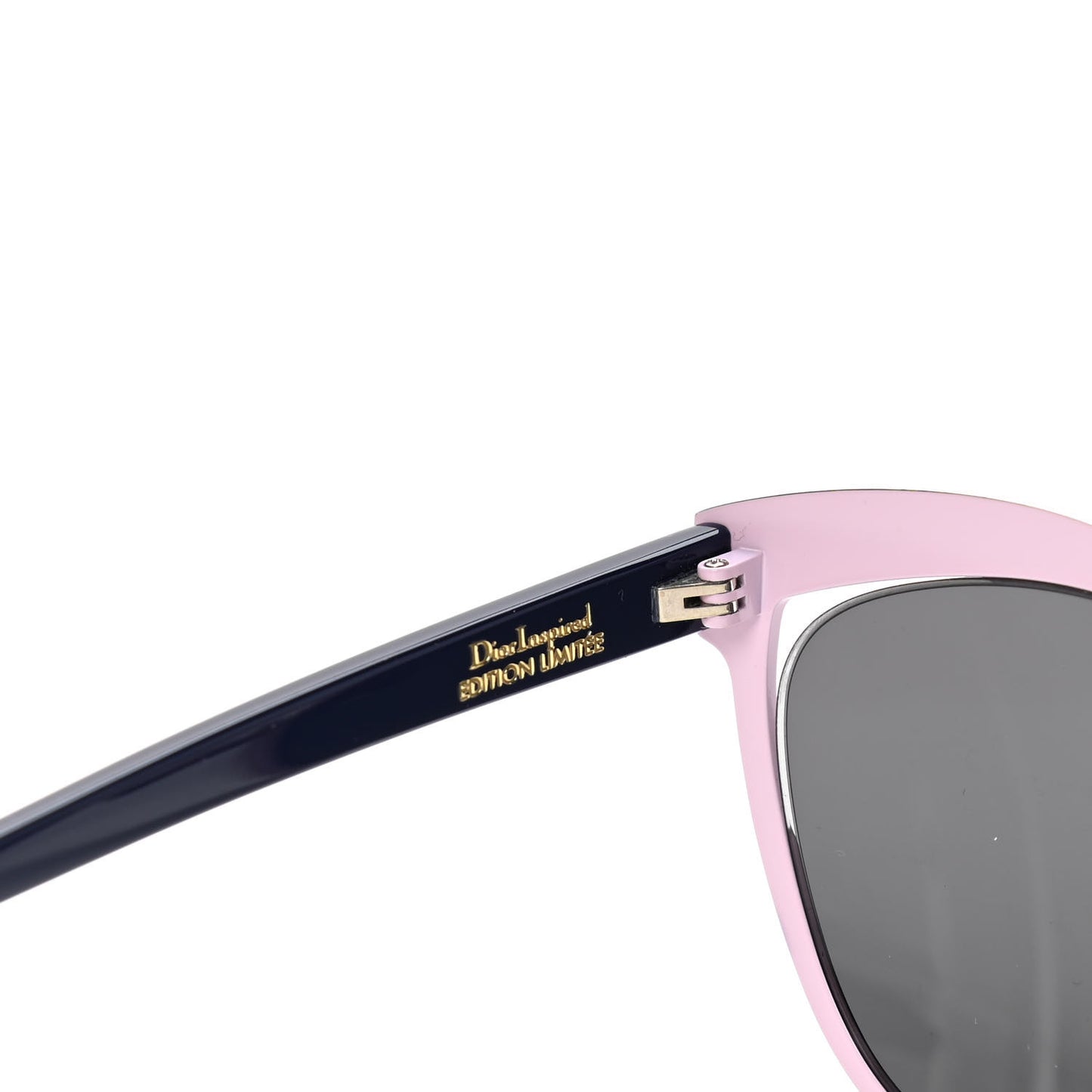 Acetate WildlyDior Sunglasses Navy Blue Pink