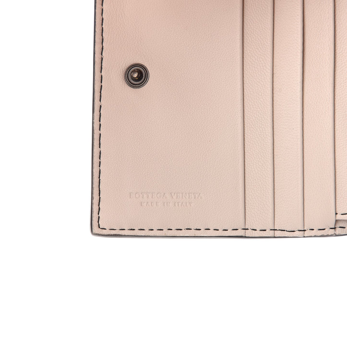 Nappa Intrecciato Artsy Wallet White