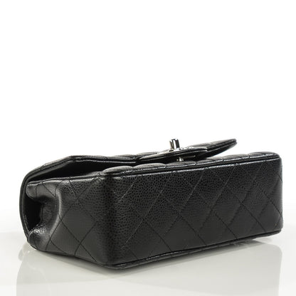 Chanel Caviar Quilted Mini Rectangular Flap Black 4 of 9