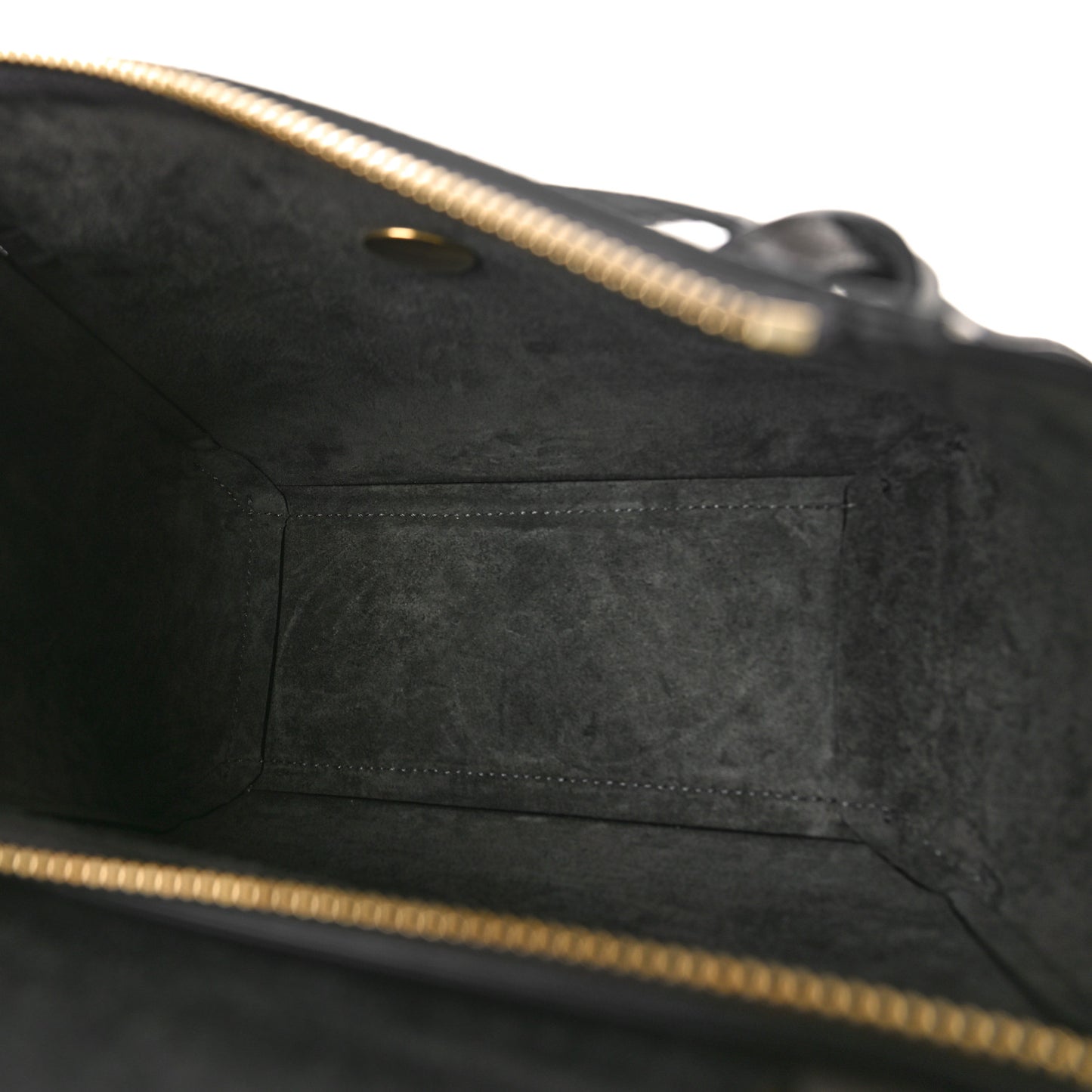 Grained Calfskin Nano Belt Bag Grey