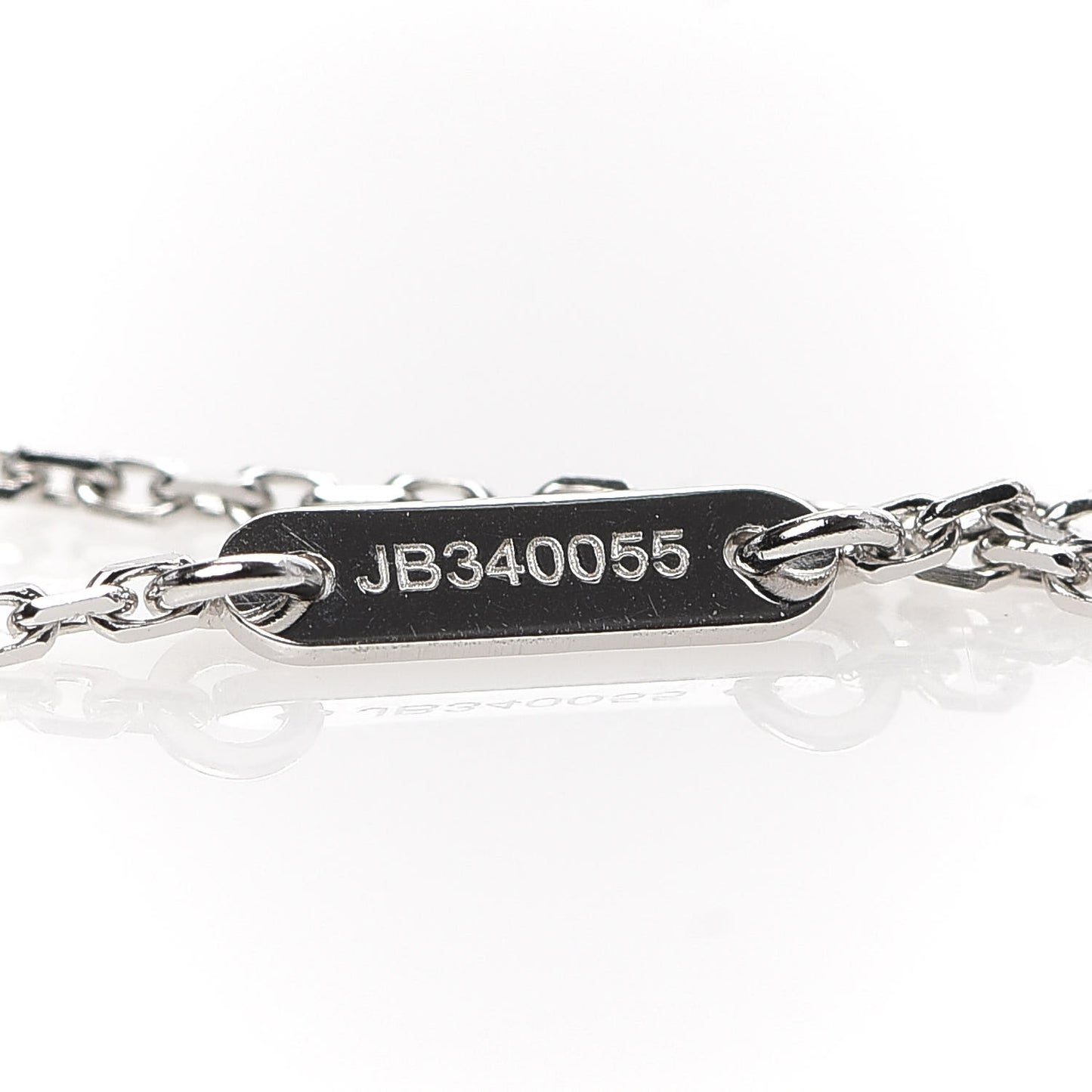 18K White Gold Turquoise Sweet Alhambra Butterfly Bracelet