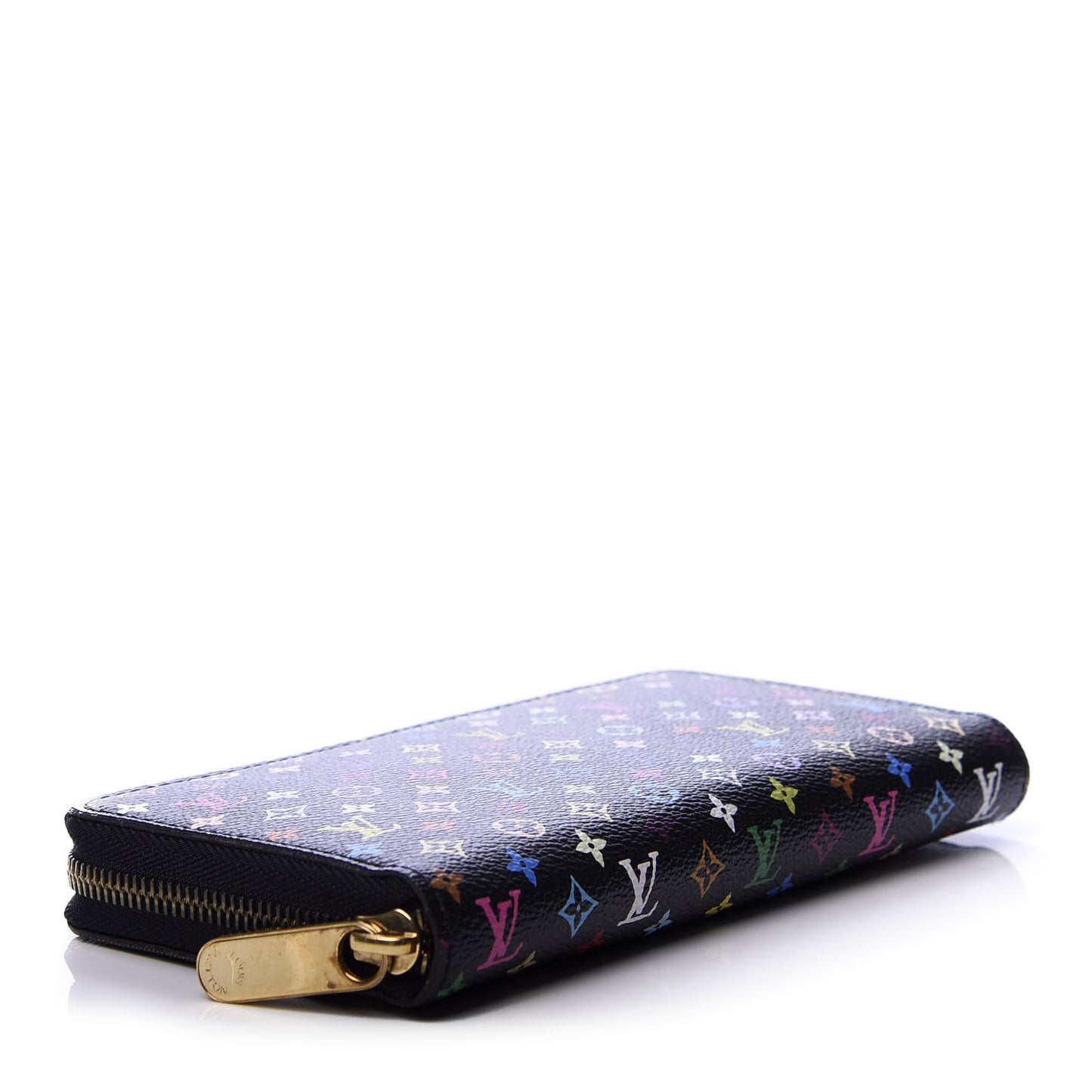 Monogram Multicolor Zippy Wallet Black