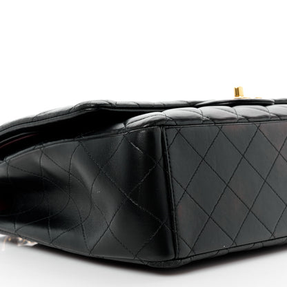 Chanel Lambskin Quilted Maxi Double Flap Black 10 of 11