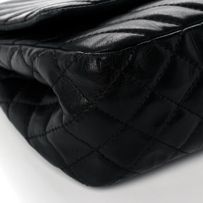 Chanel Lambskin Chevron Quilted Single Flap Black 8 of 11