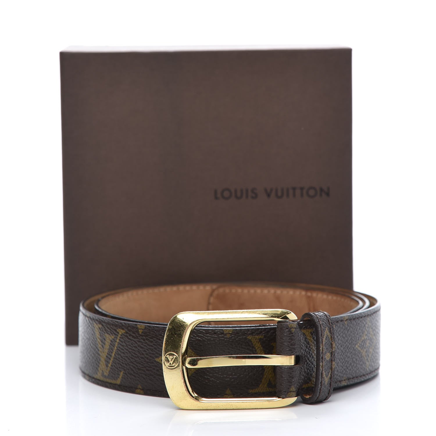 Louis Vuitton Monogram Ellipse Belt 85 34 9 of 9