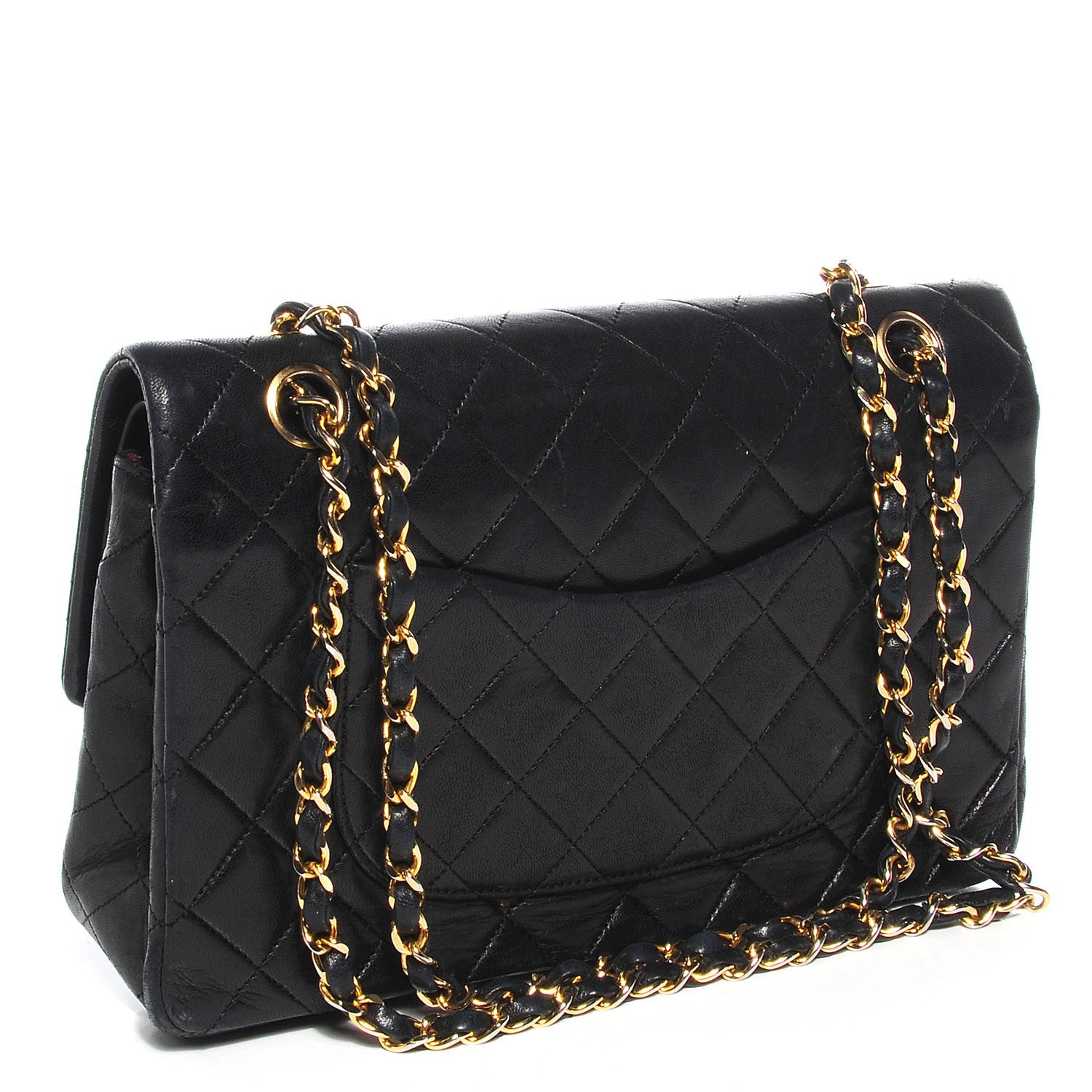 Chanel Lambskin Medium Double Flap Black 3 of 8