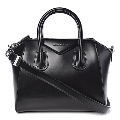 Givenchy Shiny Lord Calfskin Small Antigona Black 1 of 9