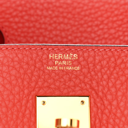 Hermes Togo Birkin 30 Bougainvillea 6 of 13
