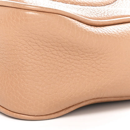 Gucci Pebbled Calfskin Small Soho Disco Bag Camelia 10 of 10