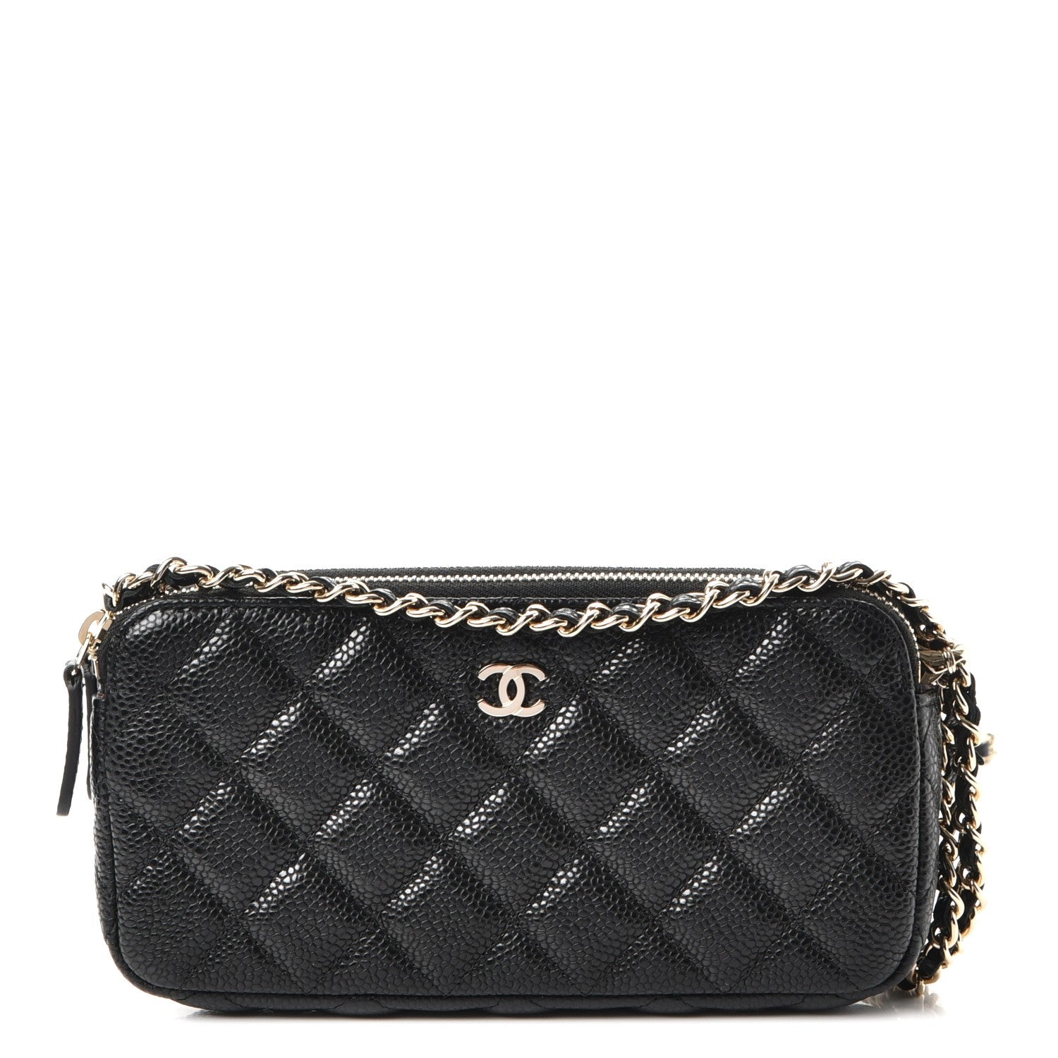 Chanel Caviar Quilted Small Clutch With Chain Black 1 of 9