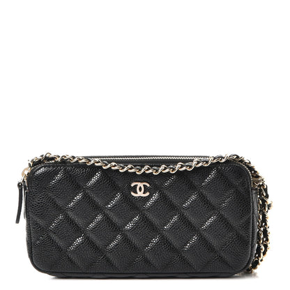 Chanel Caviar Quilted Small Clutch With Chain Black 1 of 9