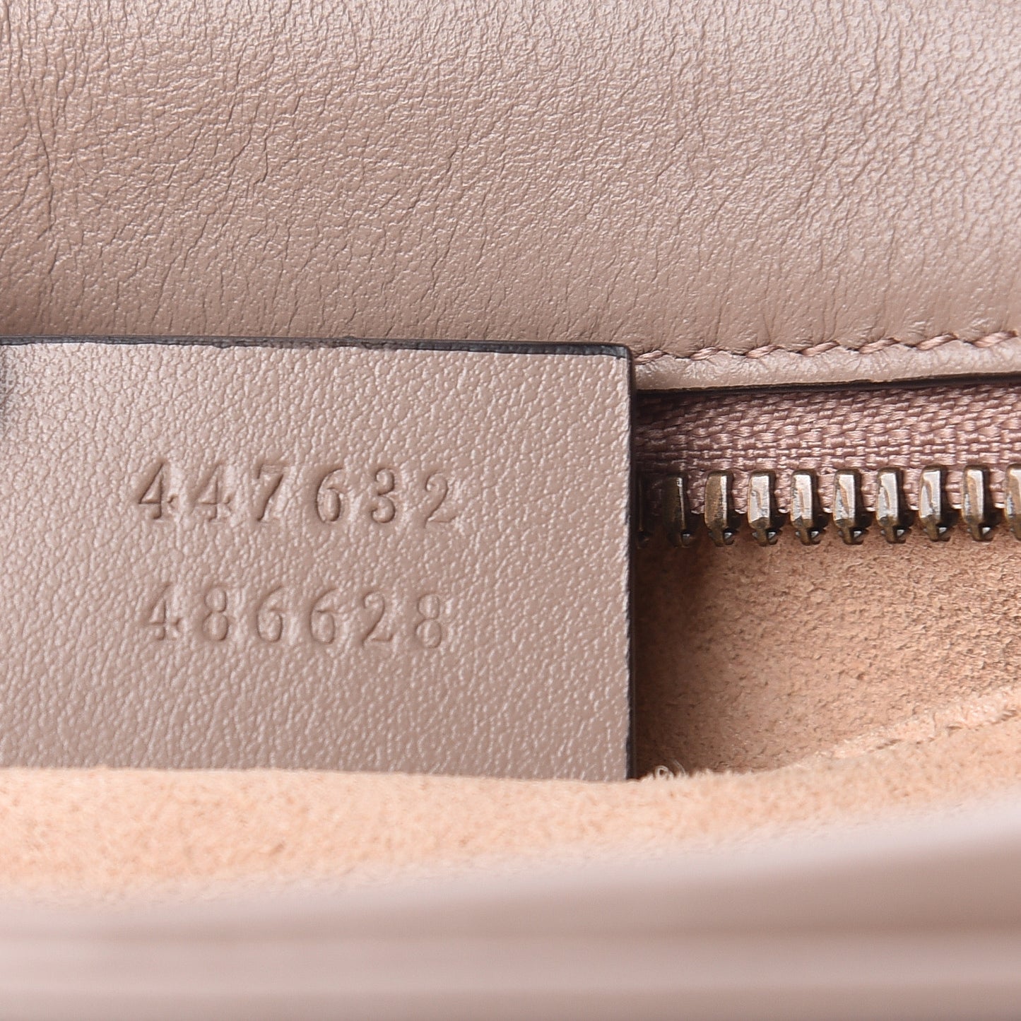 Calfskin Matelasse Small GG Marmont Chain Shoulder Bag Porcelain Rose