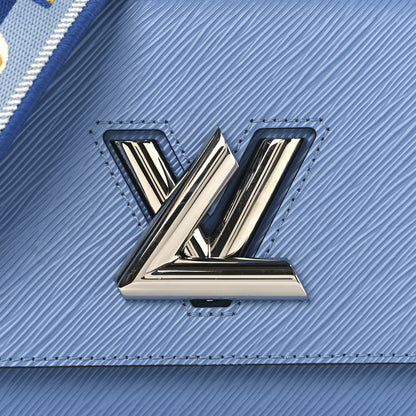 Louis Vuitton Epi Twist Shoulder Bag MM Bleuet 8 of 10