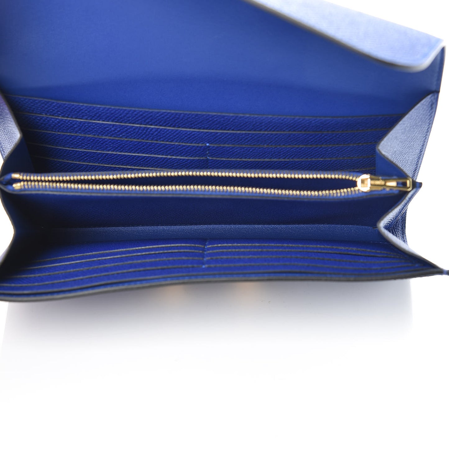 Epsom Constance Long Wallet Bleu Electrique