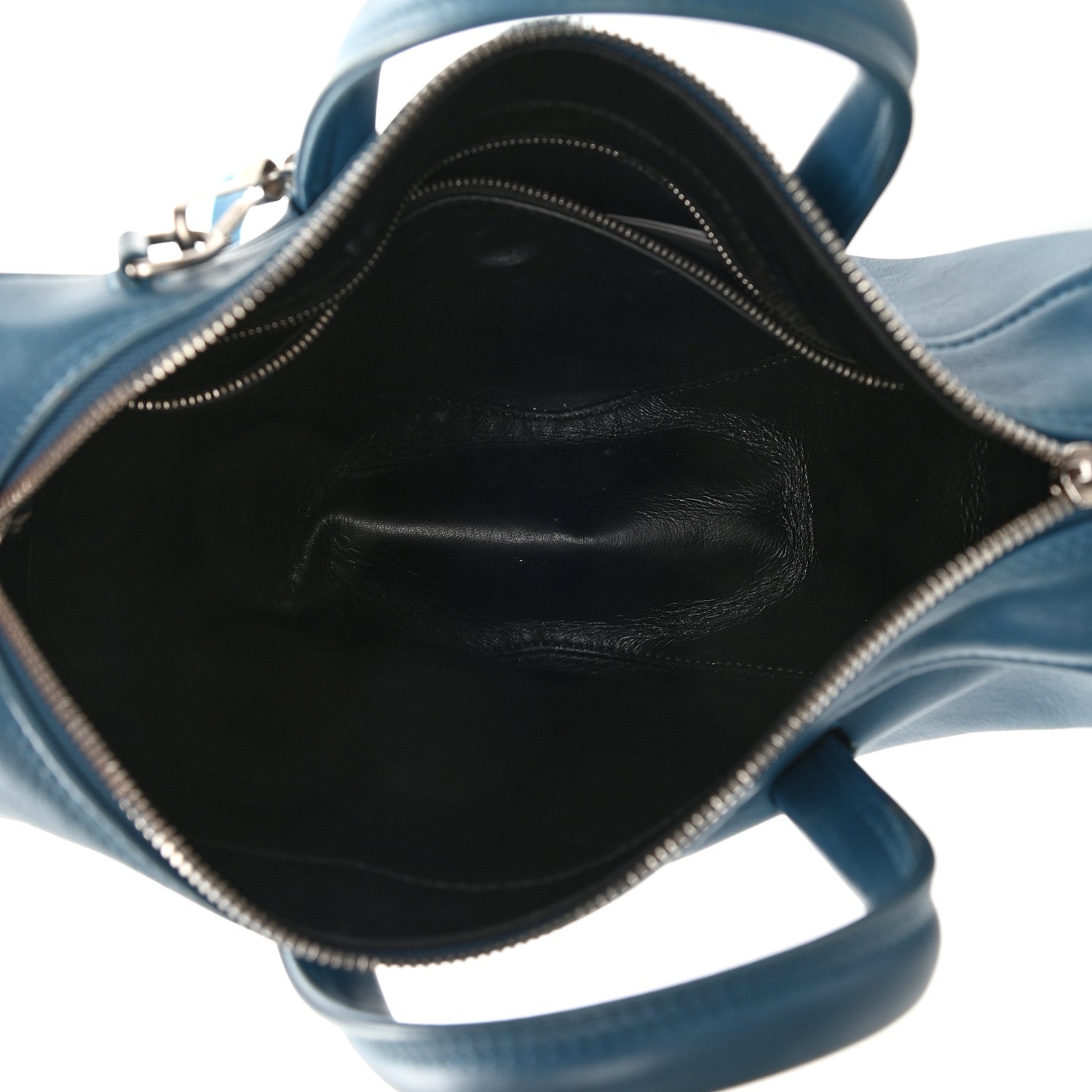 Balenciaga Calfskin S Triangle Duffle Bleu Persan 5 of 12