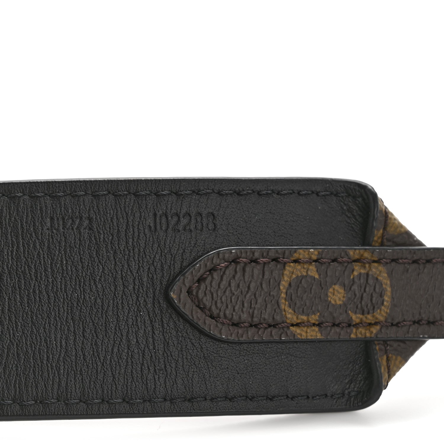 Louis Vuitton Monogram Bandouliere Shoulder Strap Black 5 of 6
