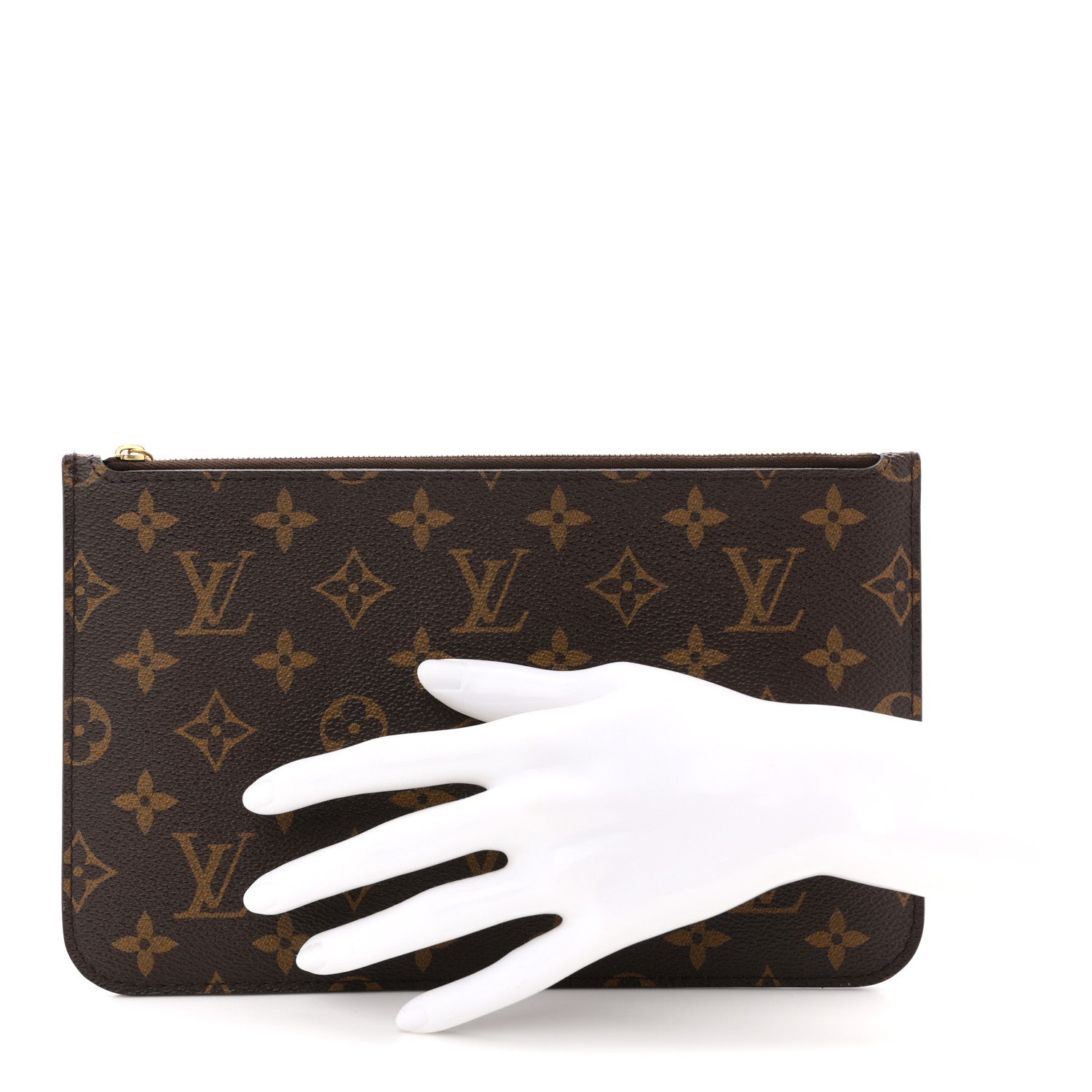 Louis Vuitton Monogram Neverfull MM GM Pochette 2 of 7