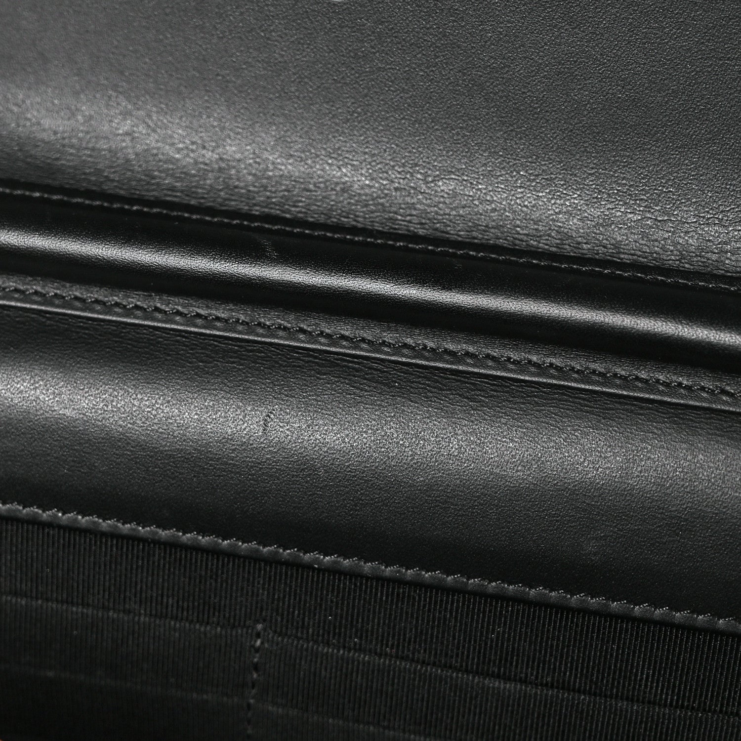 Chanel Patent Quilted Wallet On Chain WOC Black 9 of 10