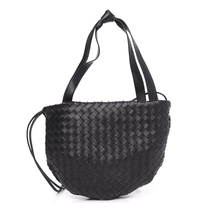 Bottega Veneta Nappa Intrecciato Small Bulb Black 1 of 9
