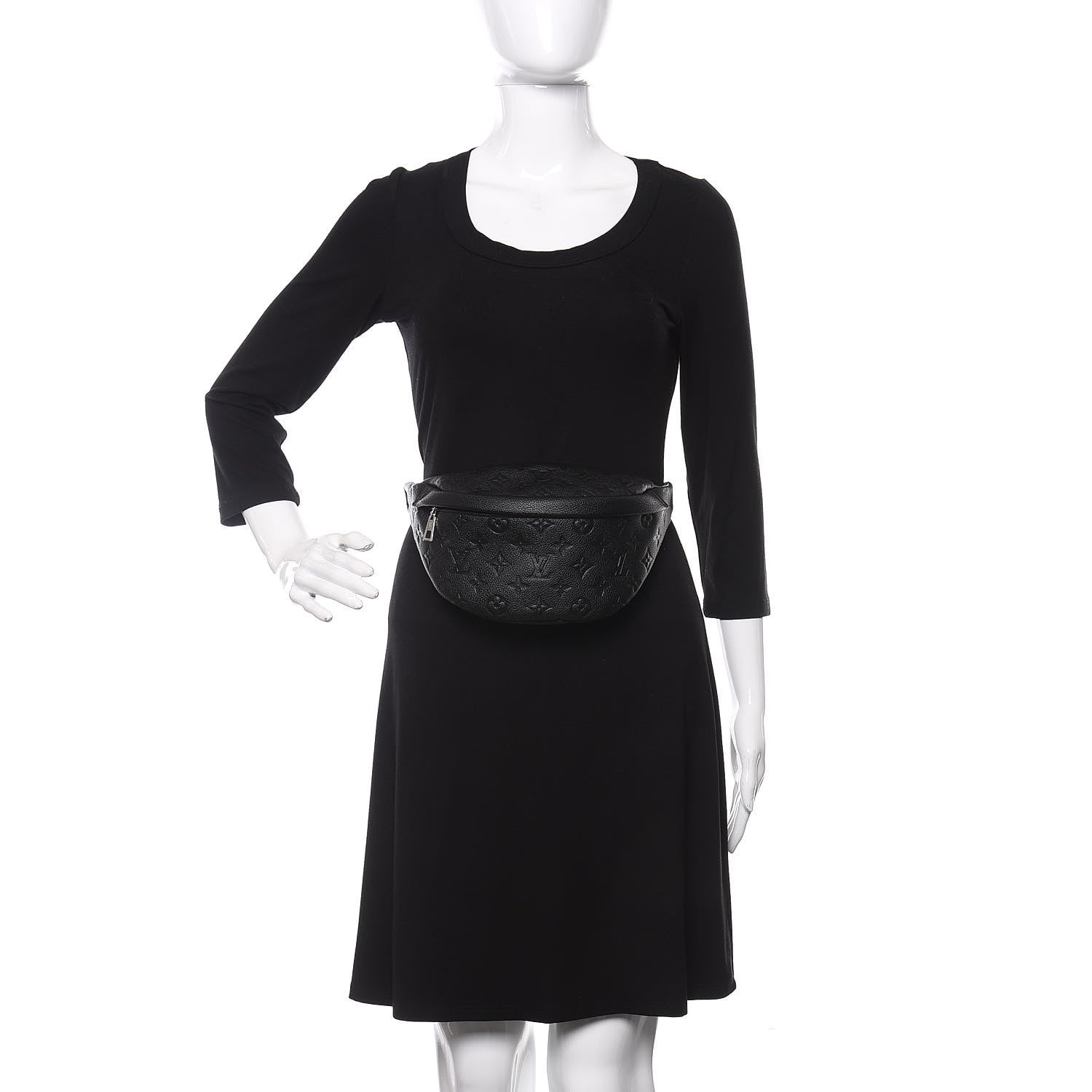 Louis Vuitton Empreinte Uniformes BumBag Black 2 of 9