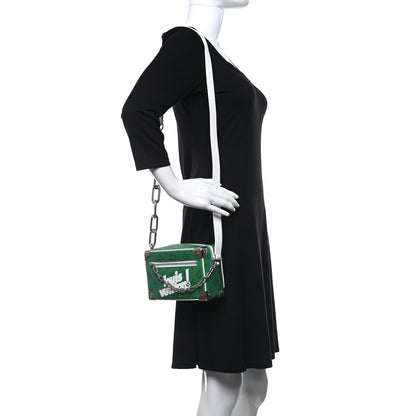 Louis Vuitton Vintage Monogram Everyday LV Mini Soft Trunk Green 2 of 9