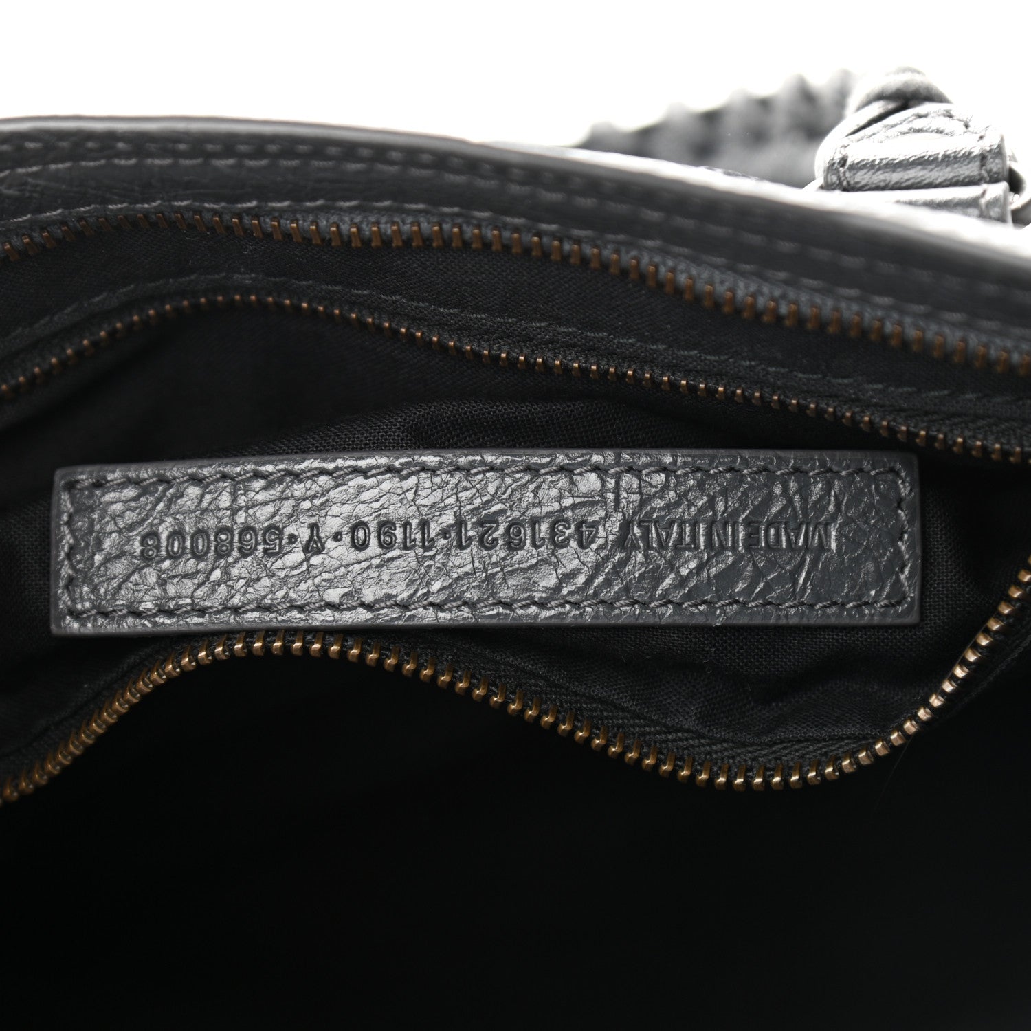 Balenciaga Agneau Arena Graffiti All Over Classic Hardware S City Gris Fossile White 6 of 9