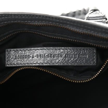 Balenciaga Agneau Arena Graffiti All Over Classic Hardware S City Gris Fossile White 6 of 9