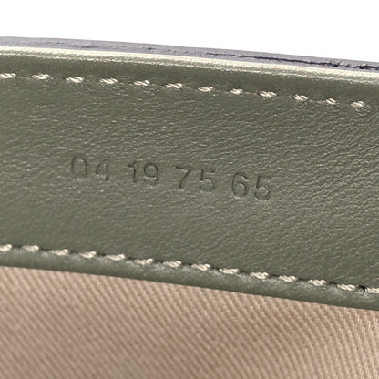 Chloe Calfskin Crocodile Embossed Mini C Double Carry Misty Forest 7 of 10