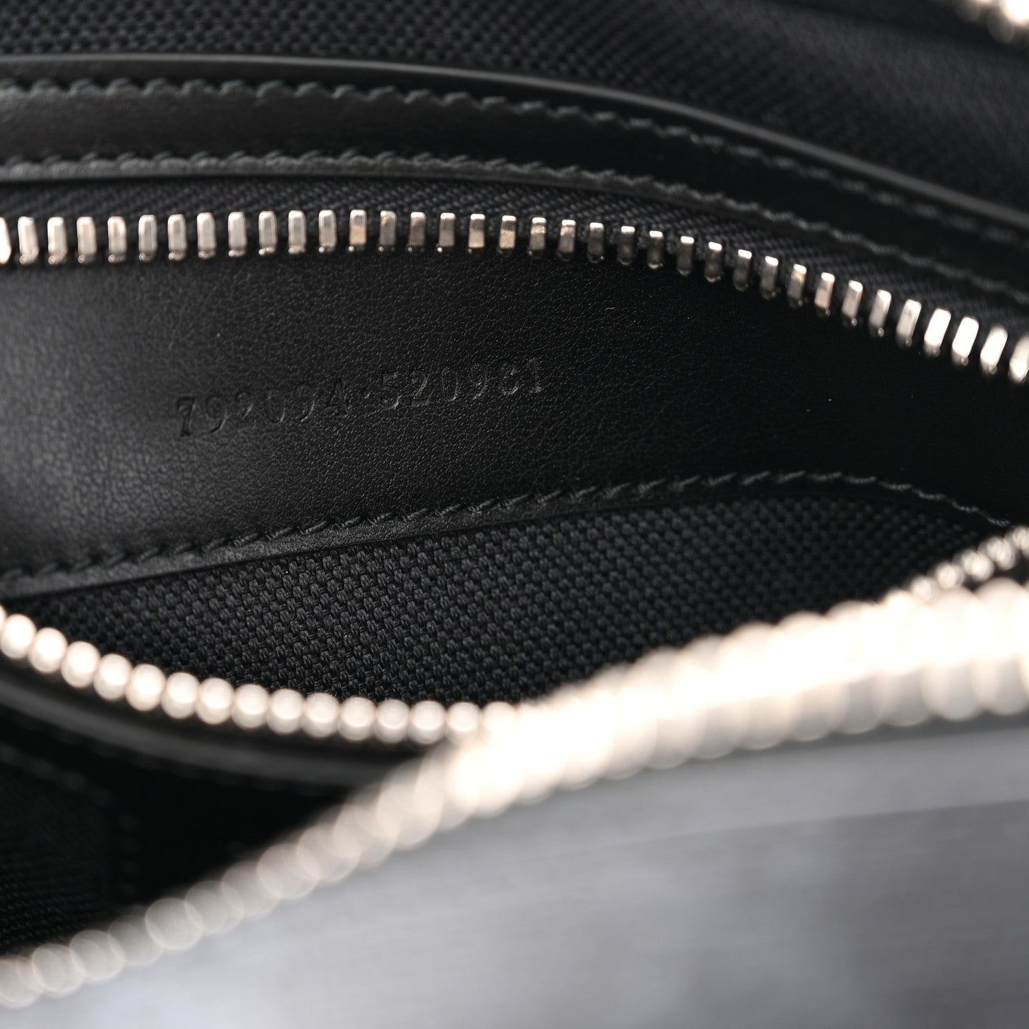 Gucci Soft GG Supreme Monogram Web Belt Bag Black Grey 7 of 10