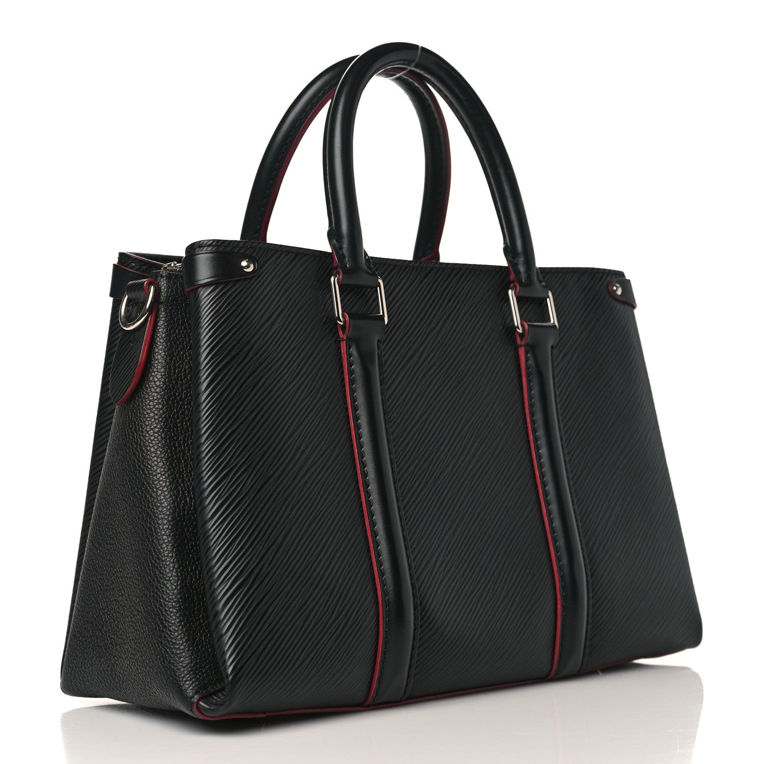 Louis Vuitton Epi Soufflot BB Black 2 of 8