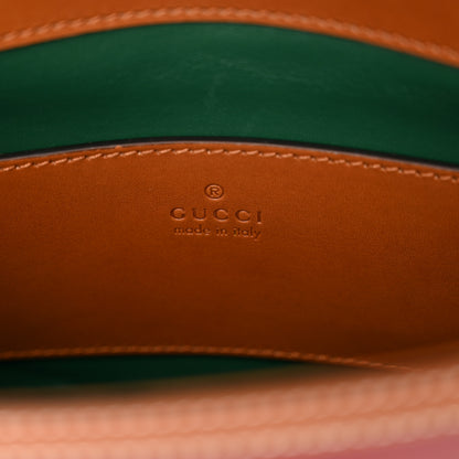 Gucci Snakeskin Studded Web Mini Horsebit 1955 Shoulder Bag Multicolor 6 of 11