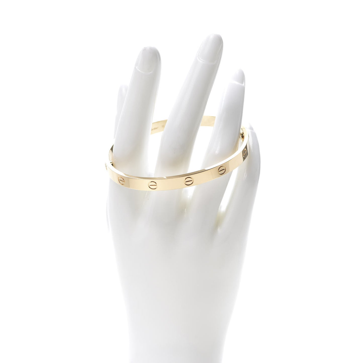 18K Yellow Gold LOVE Bracelet 19