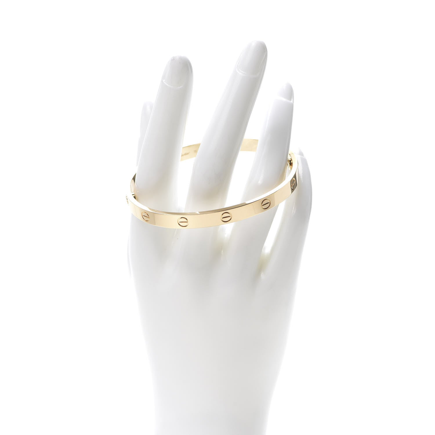 Cartier 18K Yellow Gold LOVE Bracelet 19 2 of 8