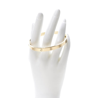 Cartier 18K Yellow Gold LOVE Bracelet 19 2 of 8