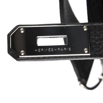 Hermes Taurillon Clemence Jypsiere 34 Black 8 of 8