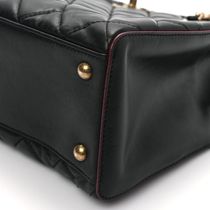 Chanel Calfskin Quilted Perfect Edge Tote Black 9 of 9