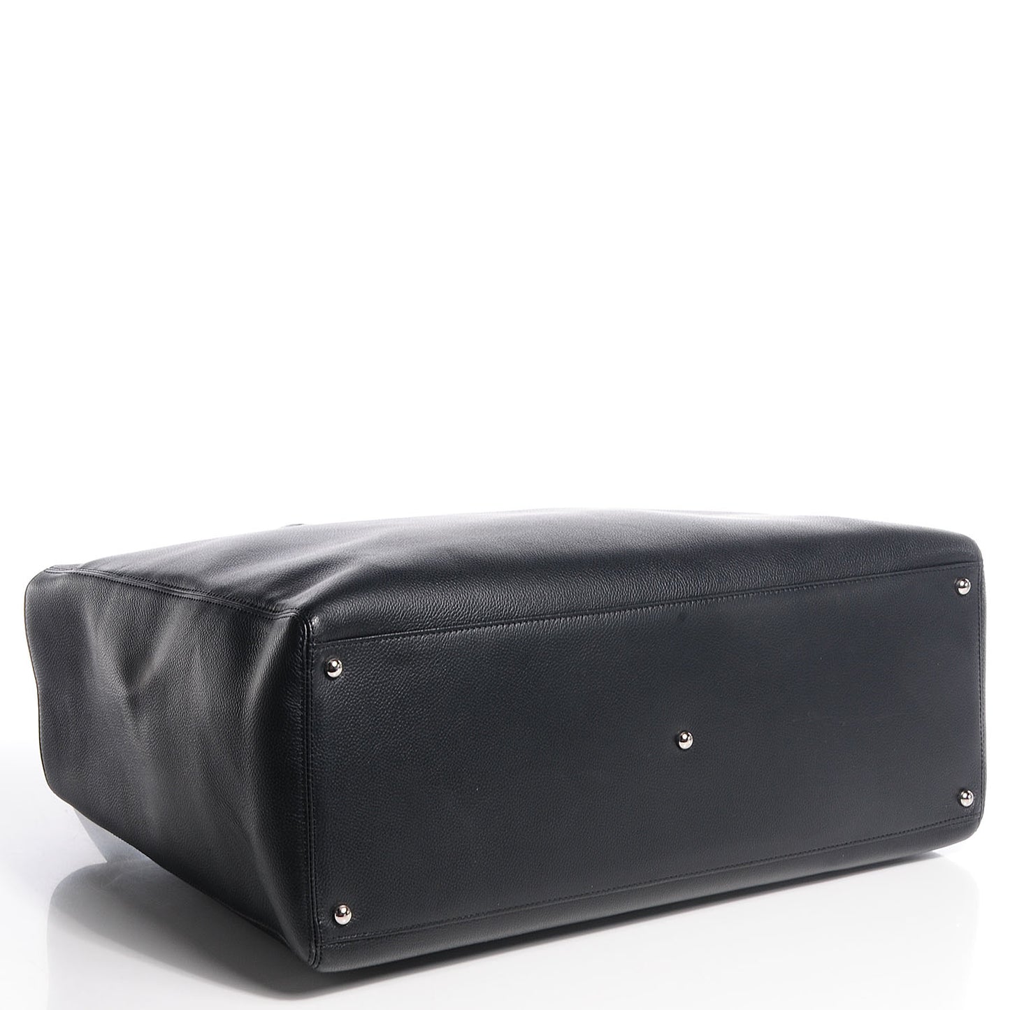 Calfskin XL Cerf Tote Black